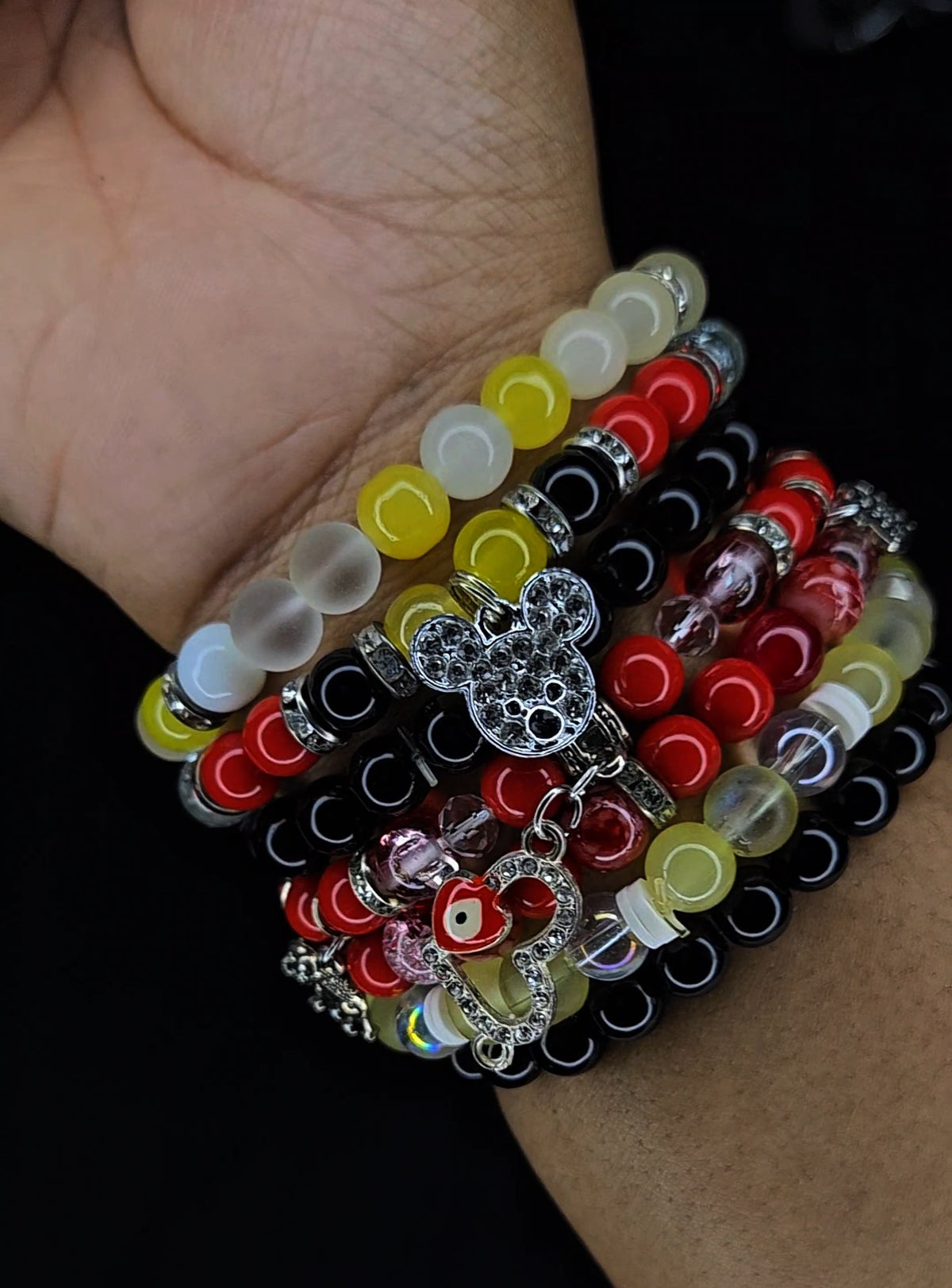 Pre-Made bracelet stack MICKEY