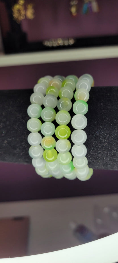 GREEN AND BLACK GRADIENT BRACELET